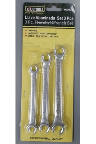 LLAVE SEMI CORONA X 3 PCS....