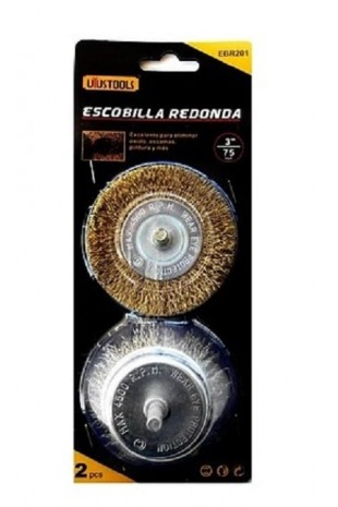 ESCOBILLA REDONDA 3/75 MM.