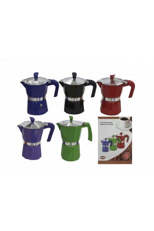 CAFETERA 600ML. 6 TAZAS