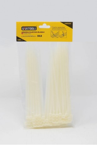 AMARRA PLASTICA BLANCA 4.8...