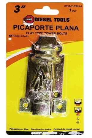 PICAPORTE PLANA 3"